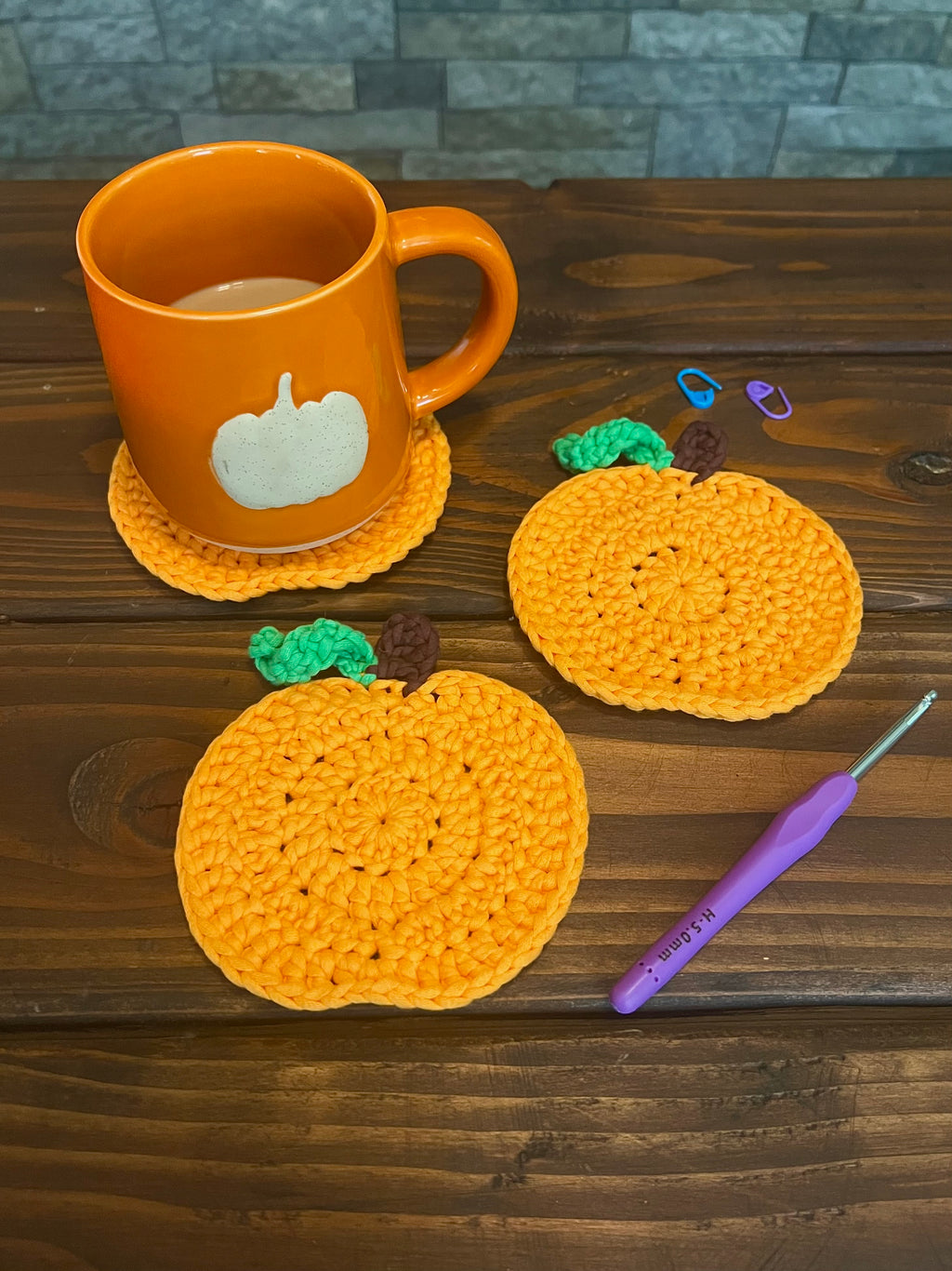 Pumpkin Coaster Kit Step-by-Step